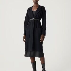 J.Crew Ella open-front long sweater-blazer